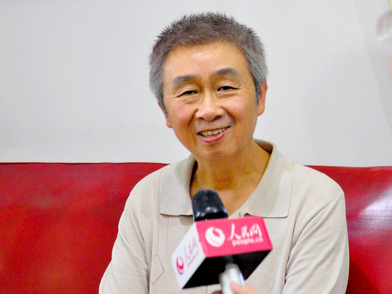 黄烽之子黄安翼讲述父亲的抗战故事。吴隆重 摄