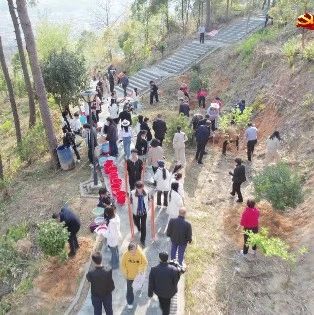 宁德市政协联合宁德职业技术学院开展“政协委员林”植树活动