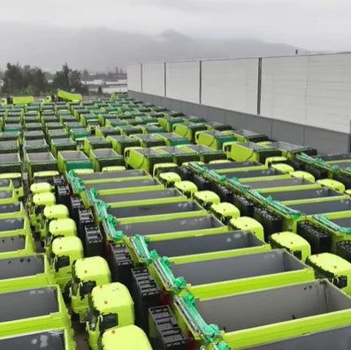 青拓重工新能源矿卡车架联合生产线试运行