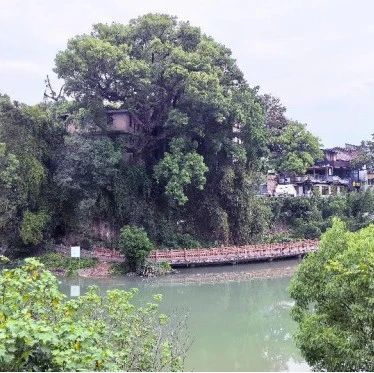 韩阳十景之龟湖夕照