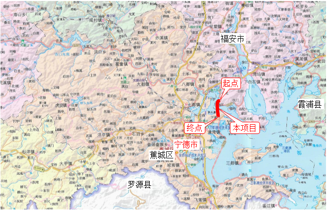 国道g228线福安下白石渔江至蕉城漳湾下塘段新进展