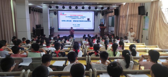 省“科普希望行”活动走进福安